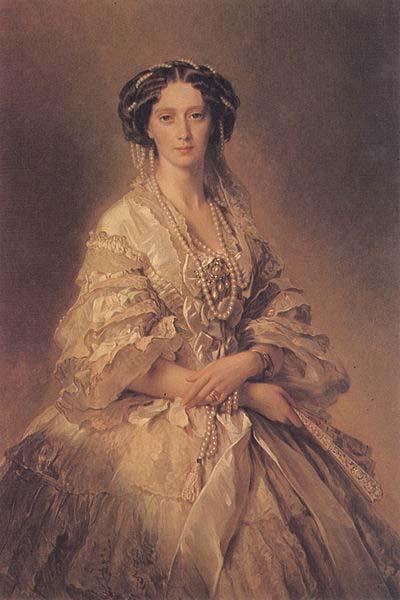 Franz Xaver Winterhalter Portrait of Empress Maria Alexandrovna